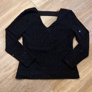 Black  sweater